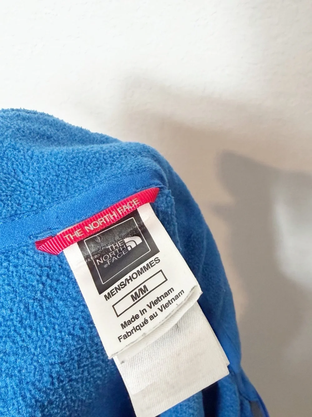 The North Face Classic 1/4 Zip Fleece Jacket Men's Medium Blue